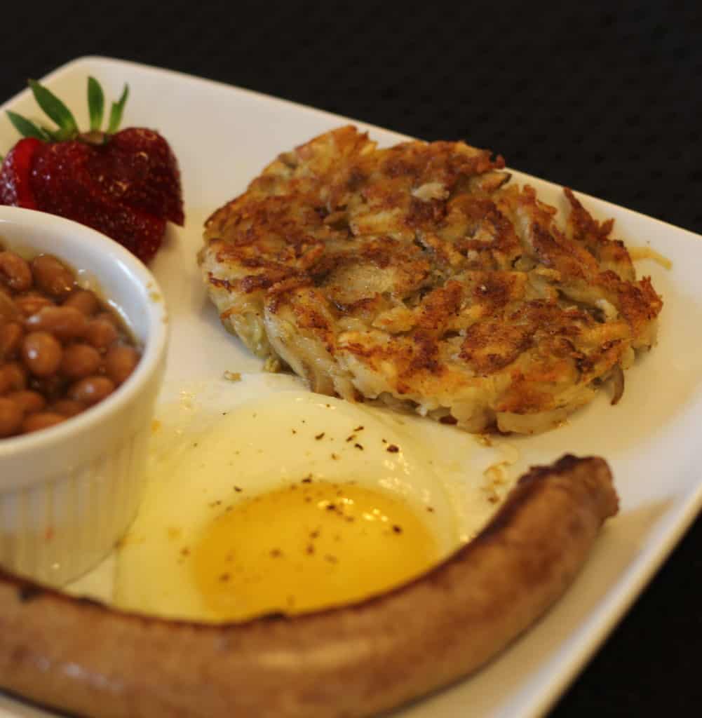 Patates ‘hashbrown’ maison