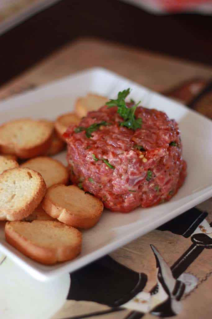 Tartare de boeuf classique