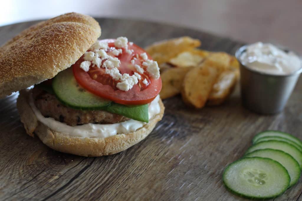 Burgers à la grecque