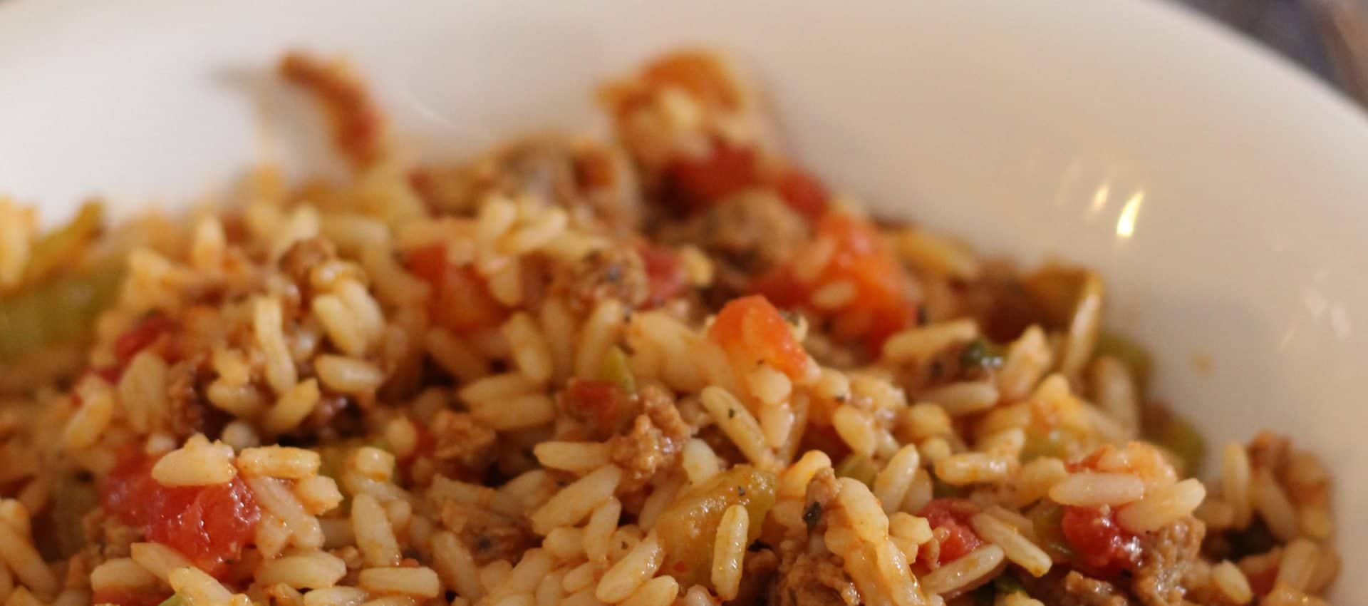 Casserole de riz à la saucisse italienne