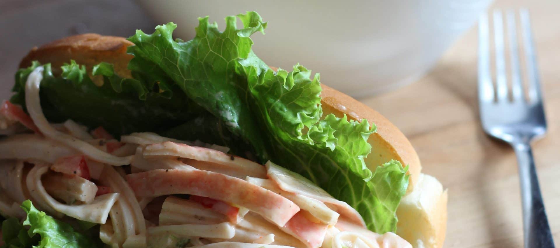 Salade de goberge façon Louisiane